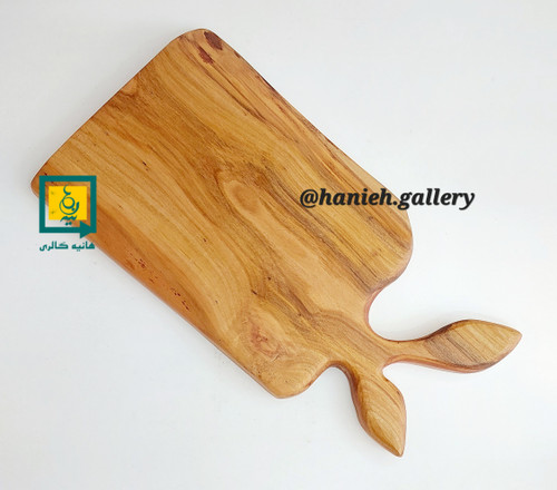 خرید آنلاین تخته سرو چوبی طرح دوگل 33*19 با ارسال سریع و آسان سفارش به صورت تک و عمده
