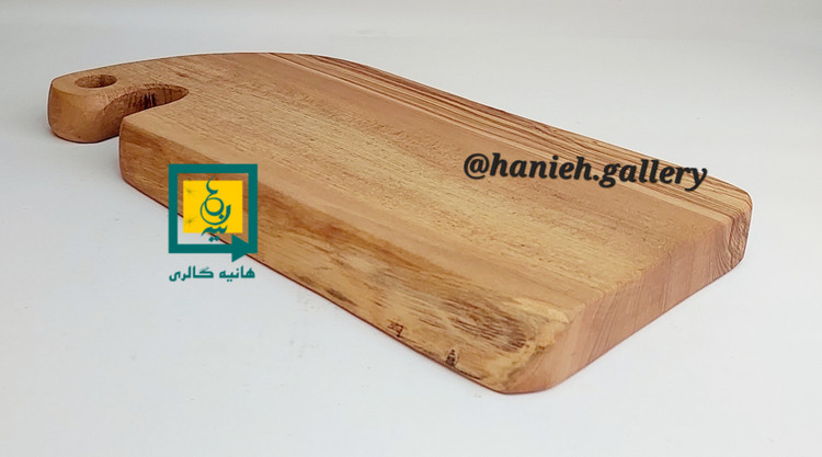 تخته سرو چوبی دست ساز - ابعاد 34*16سانتی متر - جنس چوب گردو