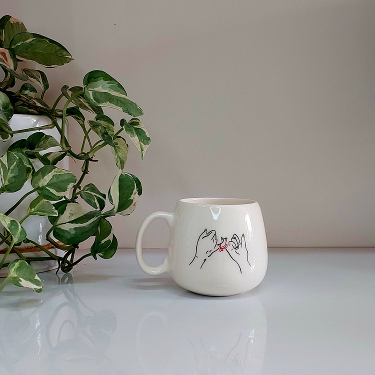 ماگ مینیمال ولنتاین با بهترین قیمت | ارسال فوری