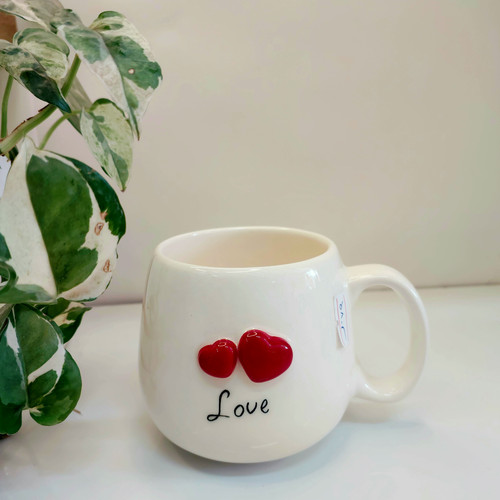 خرید آنلاین ماگ مینیمال ولنتاین سرامیکی دست ساز با بهترین قیمت | ارسال فوری