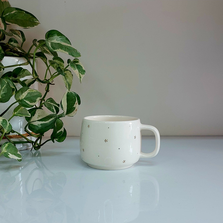 ماگ طرح چرخ خیاطی دست ساز سرامیکی با بهترین قیمت | ارسال فوری