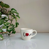 فنجان طرح قلب