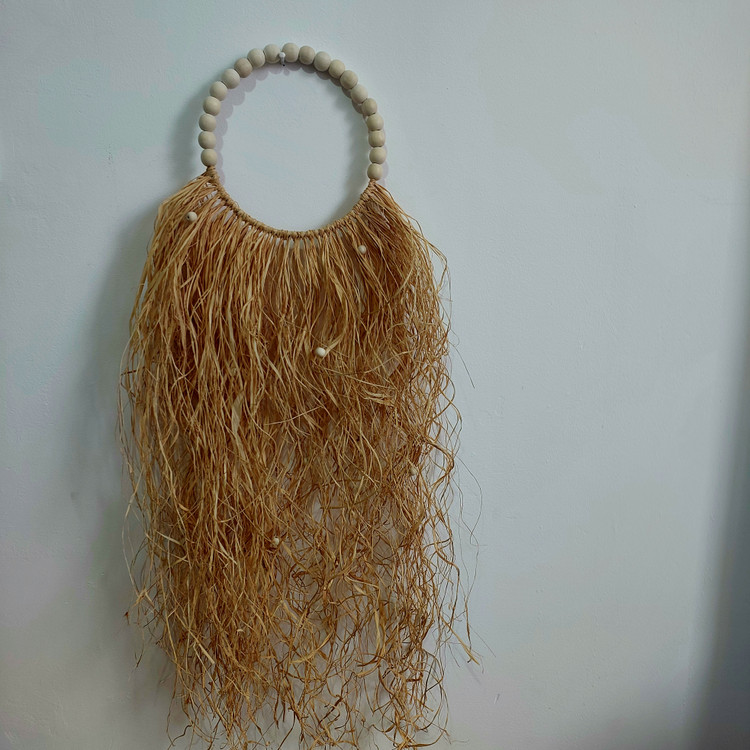 آویز رافیا آبشاری با بهترین قیمت | ارسال فوری