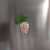 مگنت یخچالی مدل گلدون کوزه ای سرامیکی