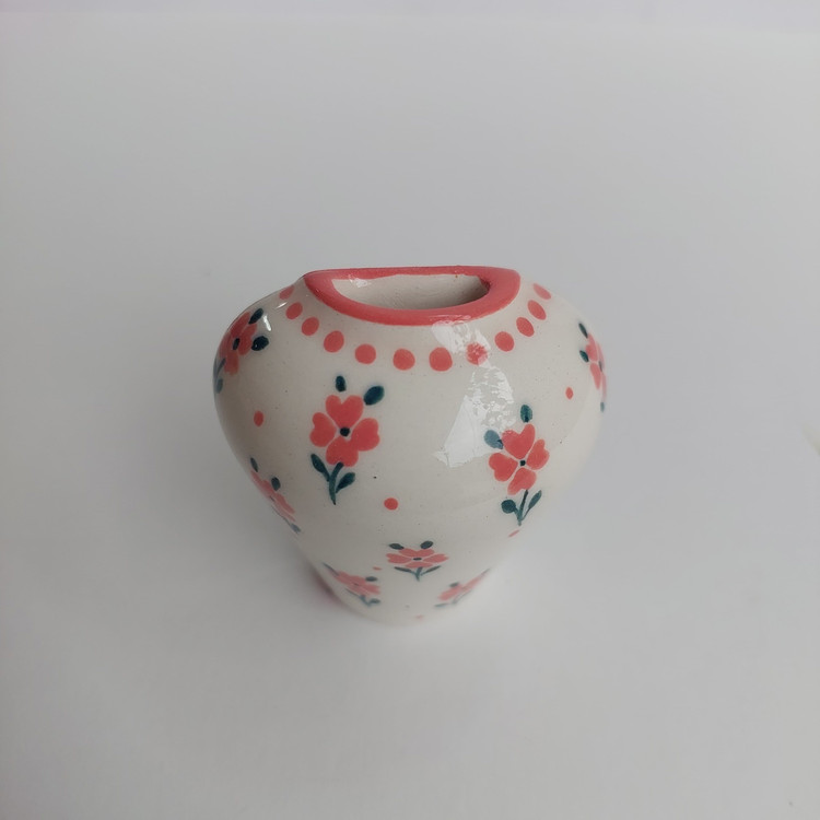 مگنت یخچالی مدل گلدون کوزه ای سرامیکی